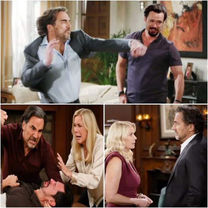 Ridge Forrester Explodes—Brutal Punch to Thomas Stuns Bold & Beautiful Fans!