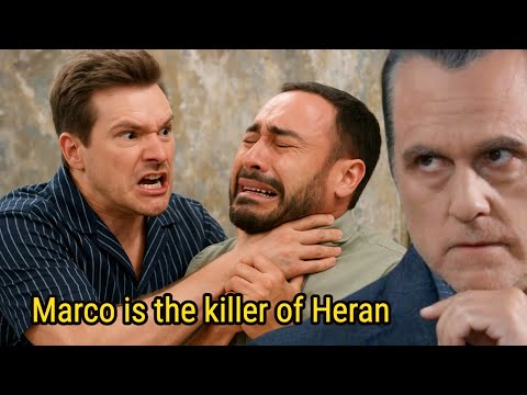 Marco is the killer of Heran, Lucas puts Marco in jail to protect Sonny General Hospital Spoilers