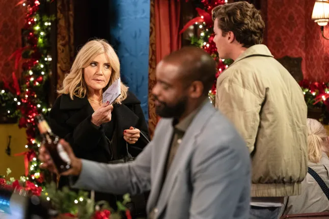 Colossal showdown for Cindy in EastEnders as she comes face to face with her son’s killer