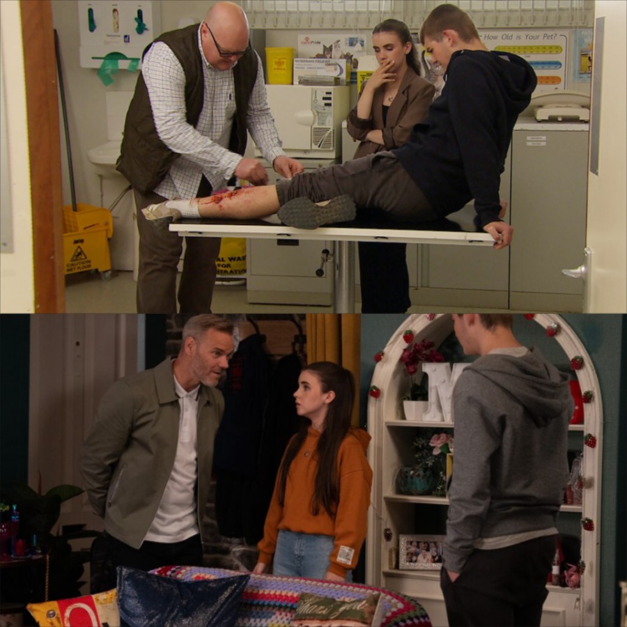 Emmerdale SHOCK: Ray forces April to swap Aaron’s meds—turning the girl into an unwilling accomplice in his murder plot! –