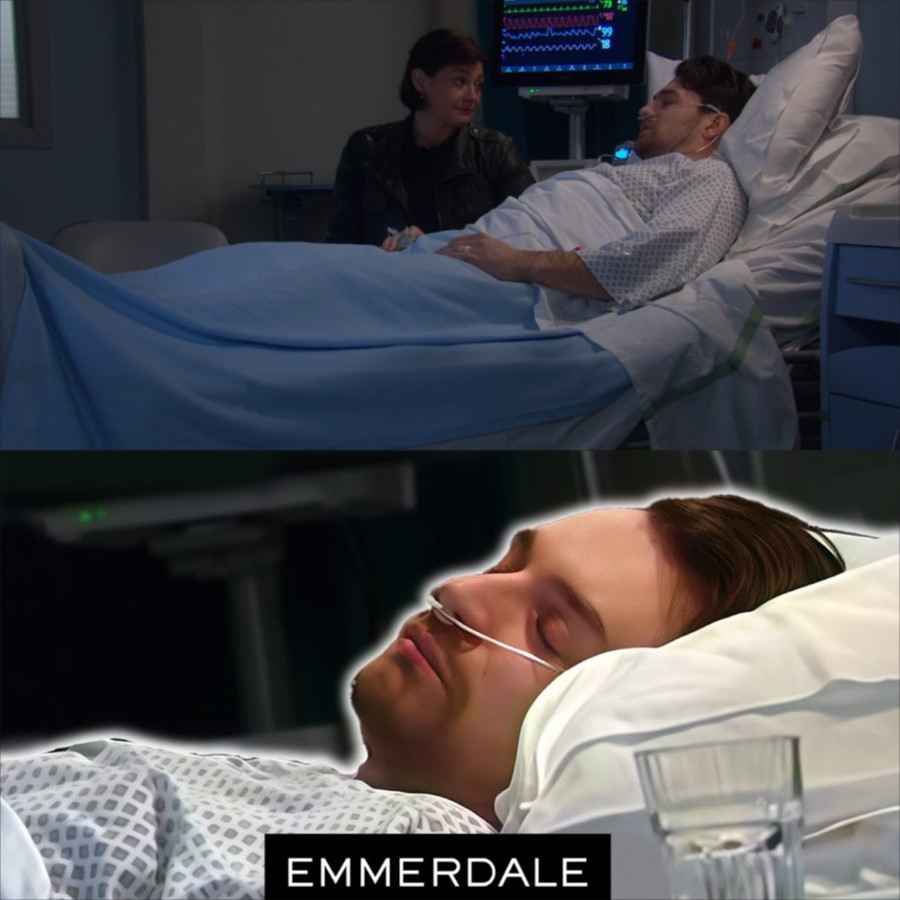Emmerdale Spoilers: Charity breaks down in tears at Mack’s hospital bedside after finding him – and suddenly Mack opens his eyes to deliver his final heartbreaking words to her… –