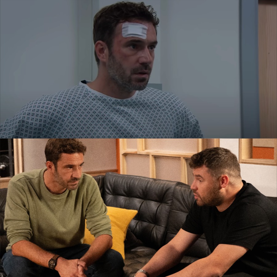 Emmerdale SHOCK: Aaron pretends to be in a coma to hear John confess. But when he bolts for the door, John is already waiting. Does Aaron have any way out? –