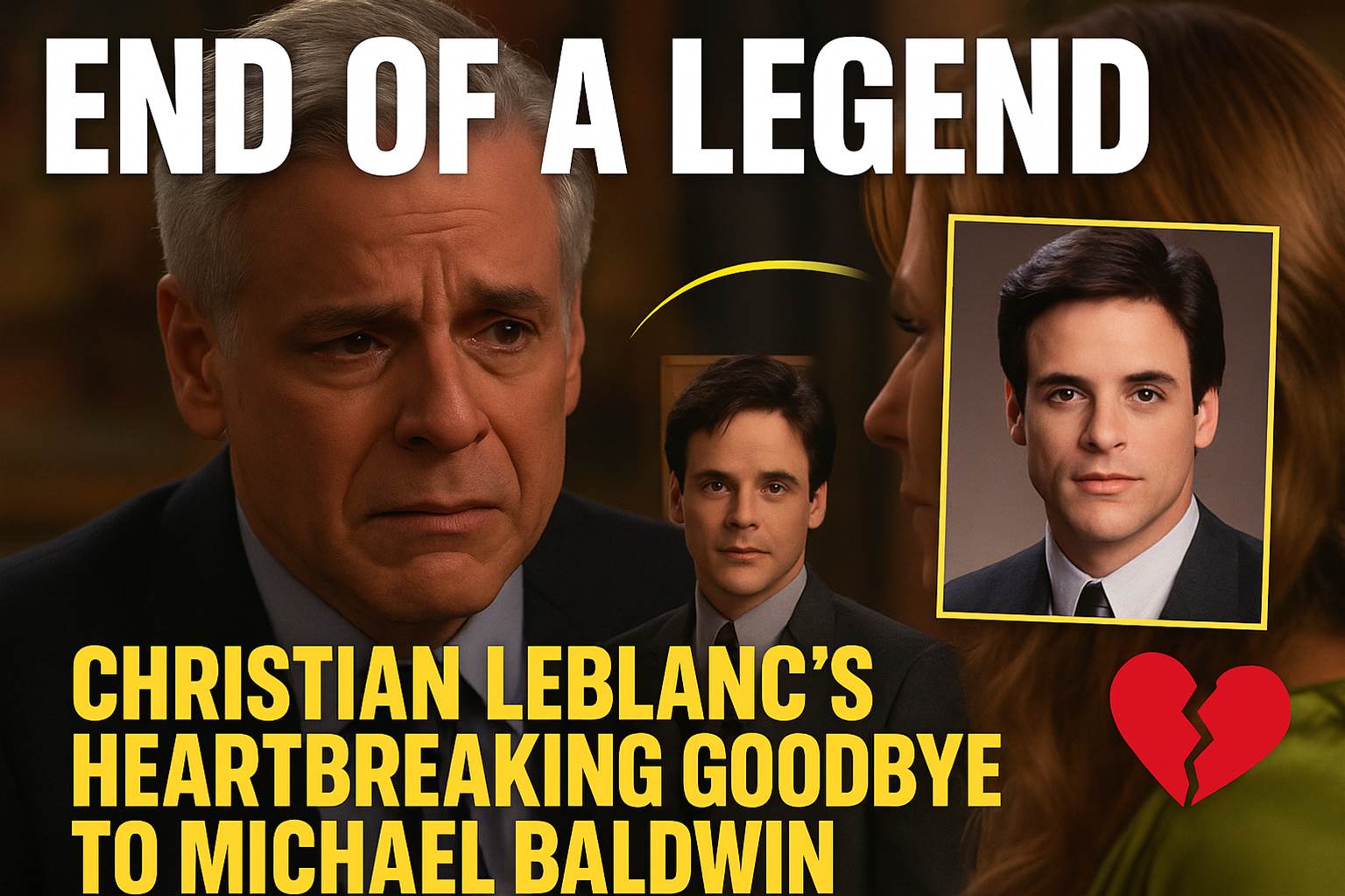 End of a Legend: Michael Baldwin’s Final Scene Leaves Viewers in Tears as They Bid Farewell to Christian LeBlanc💔