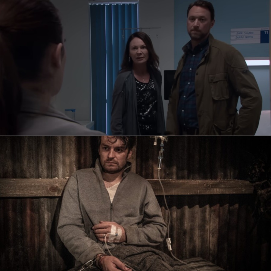 Emmerdale Spoilers: John steps from the shadows with a knife, but CCTV shows him grinning before entering Aaron’s room! –