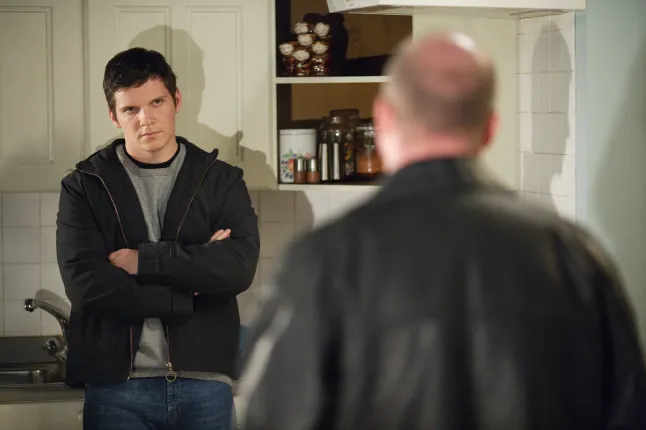 Who was Dennis Rickman in EastEnders and what happened with Sharon and Zoe?