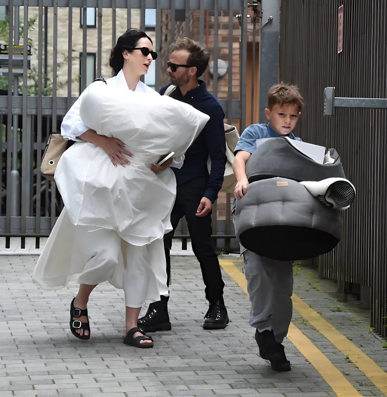 Newlyweds Jack P Shepherd and Hanni Treweek emerge after wedding party