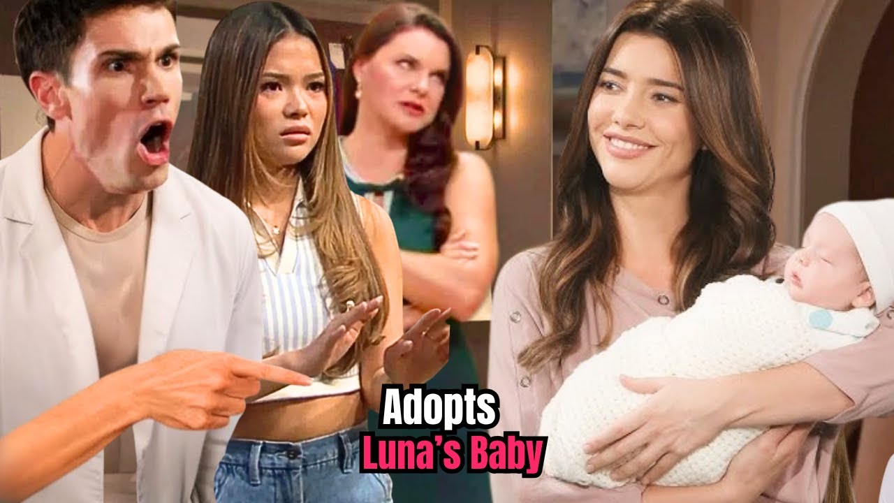 “MOTHERHOOD! Steffy Unknowingly Adopts Luna’s Baby! Finn’s Plan Help Steffy to Adopt Luna’s Baby!!