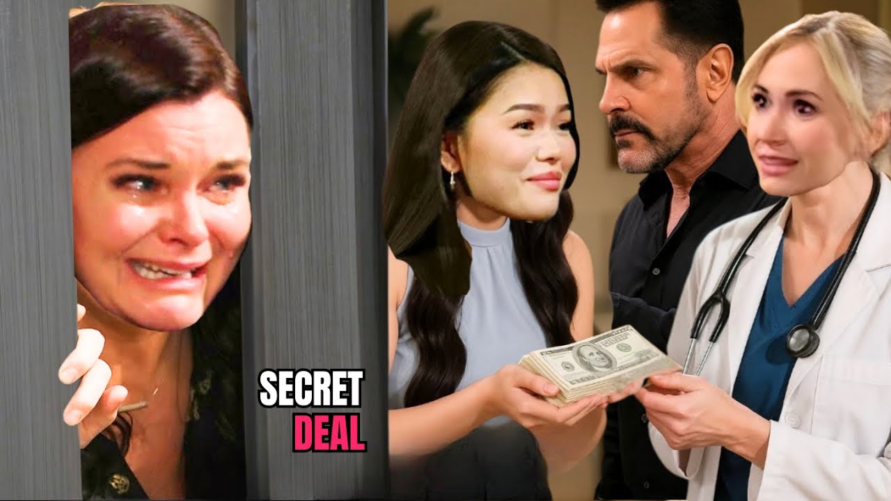 “MYSTRIOUS DEAL! KATIE HEARS IT ALL! Bridget take Bribe to Reveal That Luna’s DNA Is False! | B&B!!