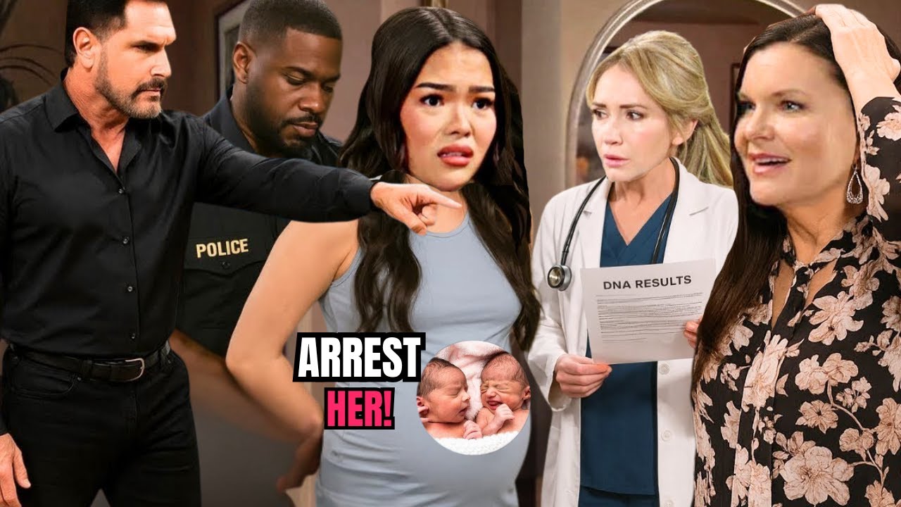 “IMEDIETLY ARREST HER! Katie calls the police right after knowing Will isn’t the baby’s father! |B&B