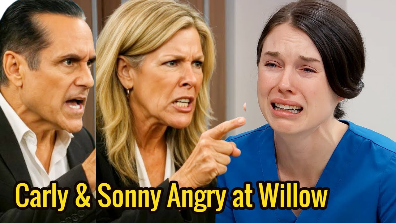 Hold onto your seats, General Hospital fans! The drama is about to explode as Carly and Sonny’s fury ignites after Michael unveils a jaw-dropping secret that could shatter Willow’s world! Emotions are running high and alliances are teetering on the edge of ruin! Will love conquer all, or is this the beginning of the end for these entangled souls? Tune in for the shocking twists and turns that you won’t want to miss! What do you think will happen next? Share your thoughts below!