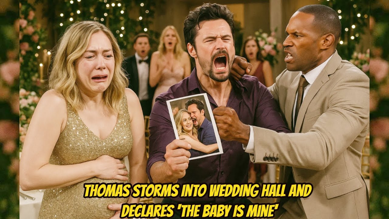 Thomas storms into wedding hall and declares ‘the 𝑏𝑎𝑏𝑦 is mine’, secret DNA test shocks B&B Spoilers