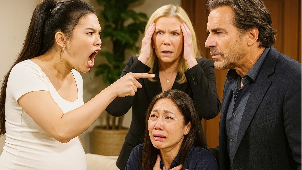 Luna said 7 words that made Brooke immediately cancel her wedding with Ridge The Bold and the Beauti