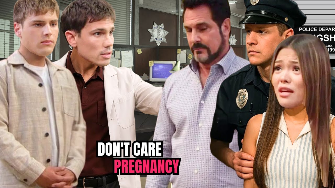 “PREGNANCY DON’T CARE! Luna Pleads for Mercy, Ridge calls cops to arrest Luna & yells at Bill’s face