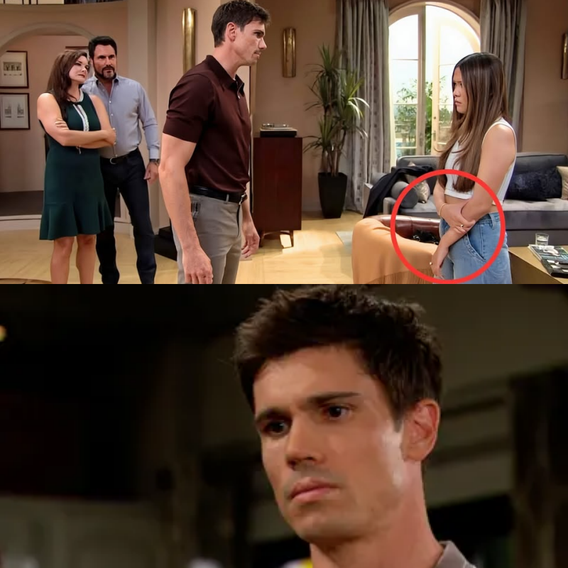 Finn’s Secret Scheme: Betrayal Unfolds as He Plots to Adopt Luna’s Baby Behind Steffy’s Back!