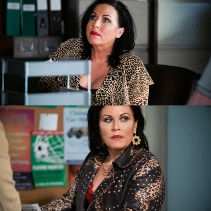 Jessie Wallace (Kat) shared a backstage photo with the caption “Kat’s not finished yet” – BBC removed it after only 15 minutes. – film.purextop.com