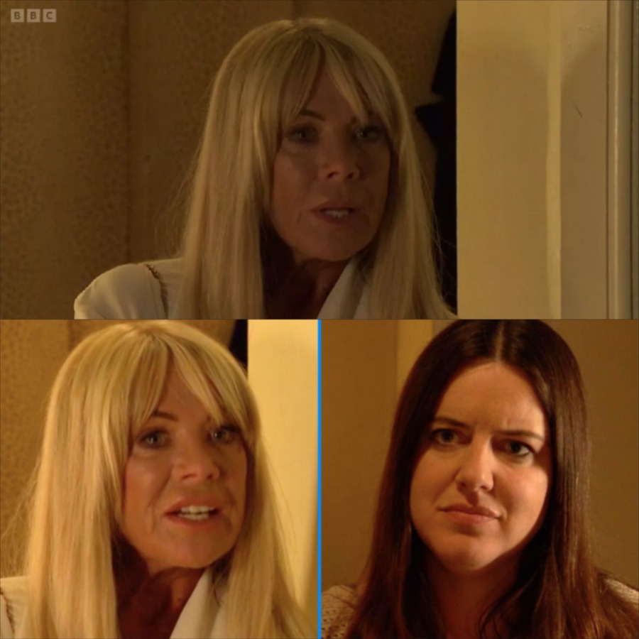 Sharon angrily leaves the Vic, while Zoe calls out after her: “Your kid isn’t Dennis’s!” – will this revelation cause chaos for the Watts family? – film.purextop.com