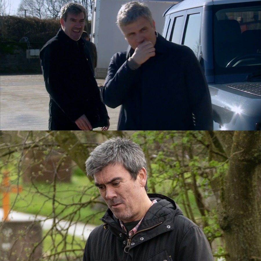 Emmerdale Spoilers: Cain follows Caleb to the docks, shocked to see John waiting—just as Cain prepares to strike, Ruby yells “Stop! It’ll all fall on me!” leaving Cain frozen between revenge and the truth. –