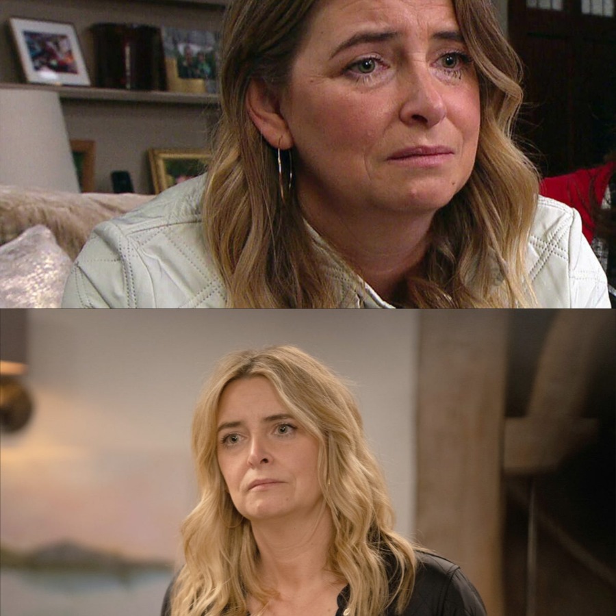 Charity is stunned when John says: “You buried a body too” – this bombshell is about to blow all of Charity’s secrets wide open at The Woolpack. –
