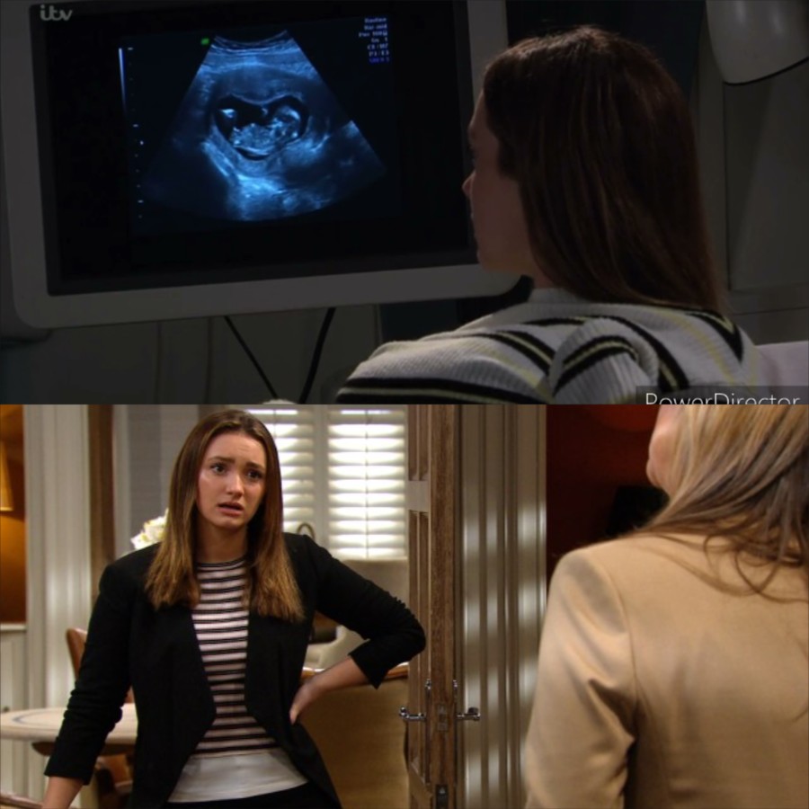 After her wedding falls apart, Gabby is shocked to discover she’s pregnant – and she suspects the father isn’t Vinny! –