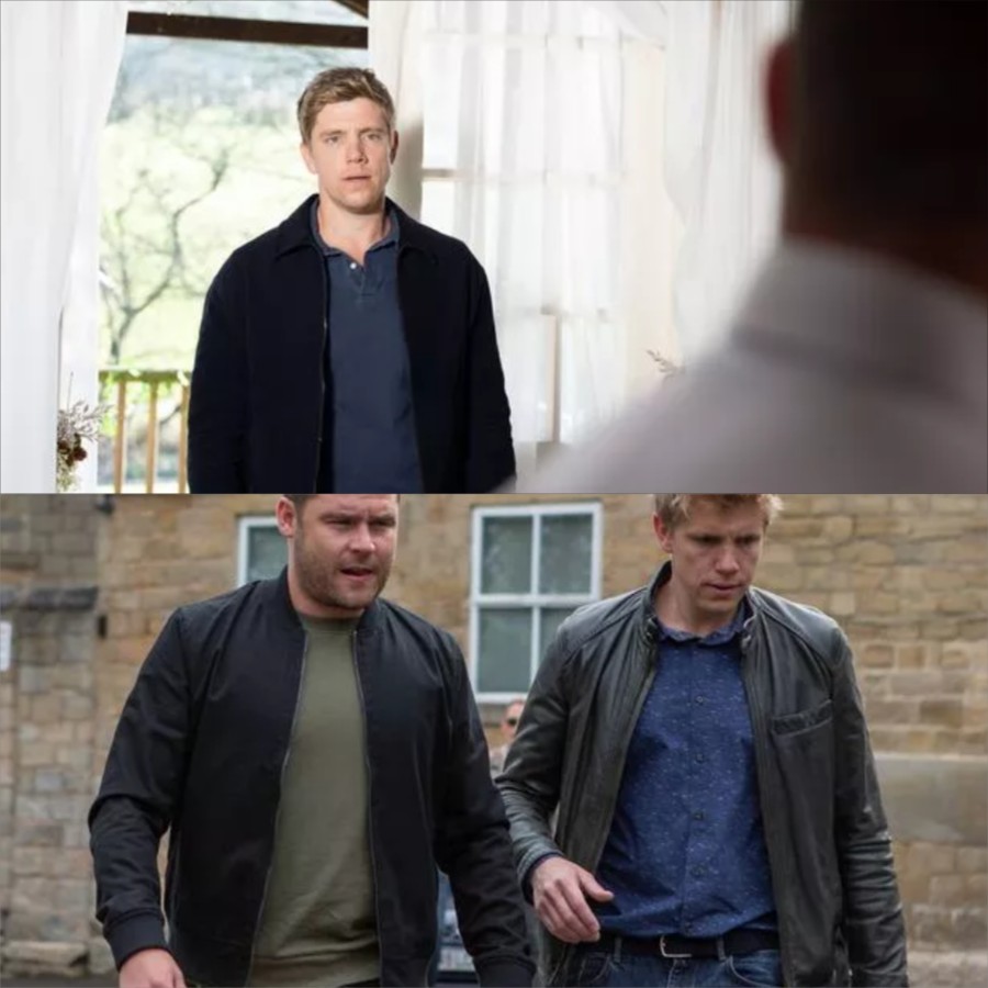 Robert finally admits: Kev once saved his life in prison, but the price was a fake marriage—and Aaron just can’t forgive him. –