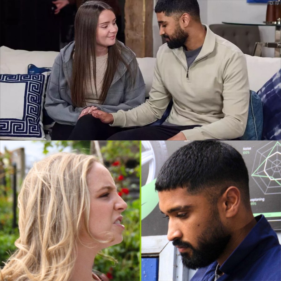 Emmerdale star Shebz Miah tells fans to keep an eye out for an upcoming romantic storyline — but not with Belle: “He finally rediscovers his true sexuality.” –