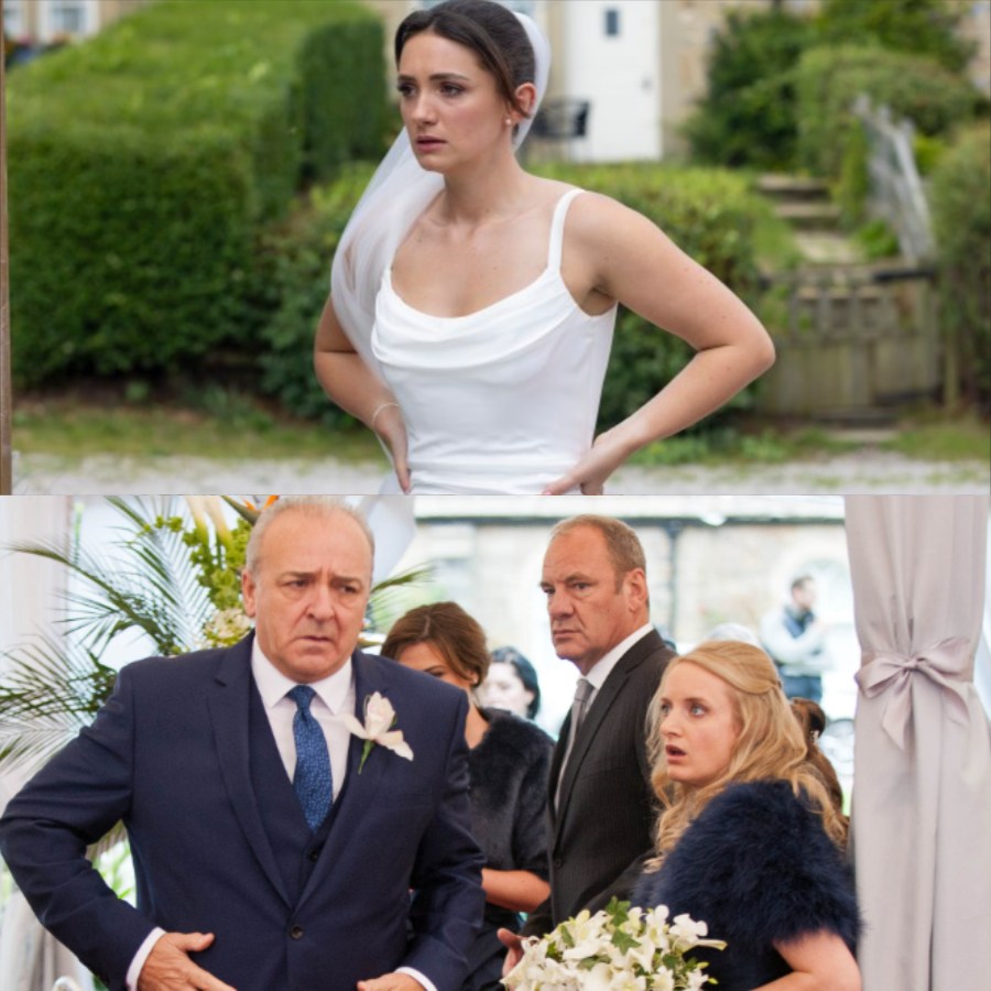 Bernice Thomas returns at the very last moment of the wedding, casting a chilling curse: “This is a terrible mistake” – what does she really know? –