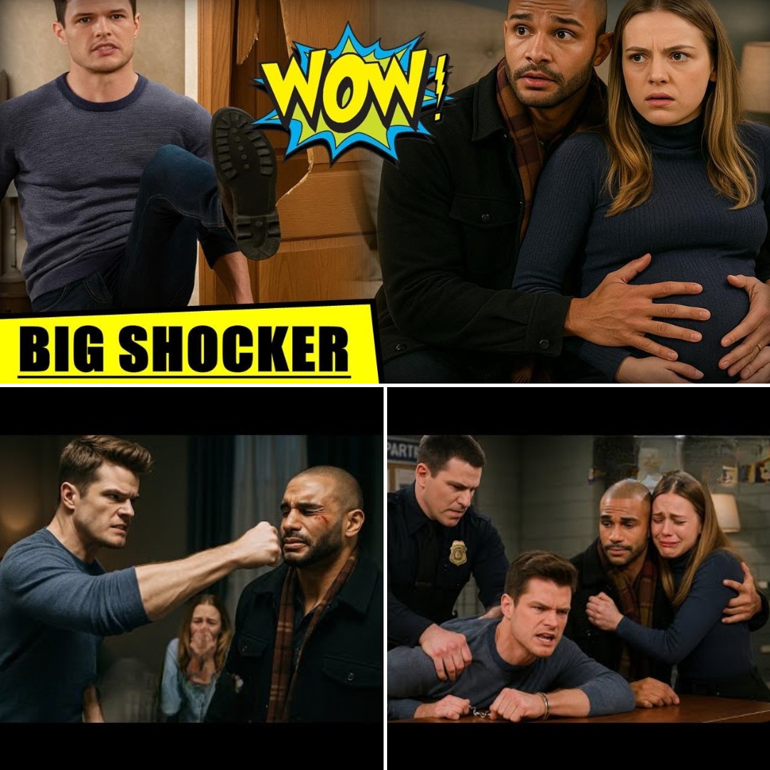 Holden hugs Claire’s pregnant belly on the bed – Kyle kicks the door open and witnesses Y&R Spoilers