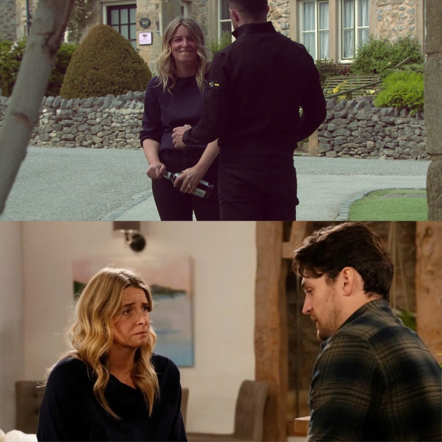 Emmerdale Drama: Ross pressures Charity to admit “the baby is mine”—and Mack collapses right in front of everyone! –