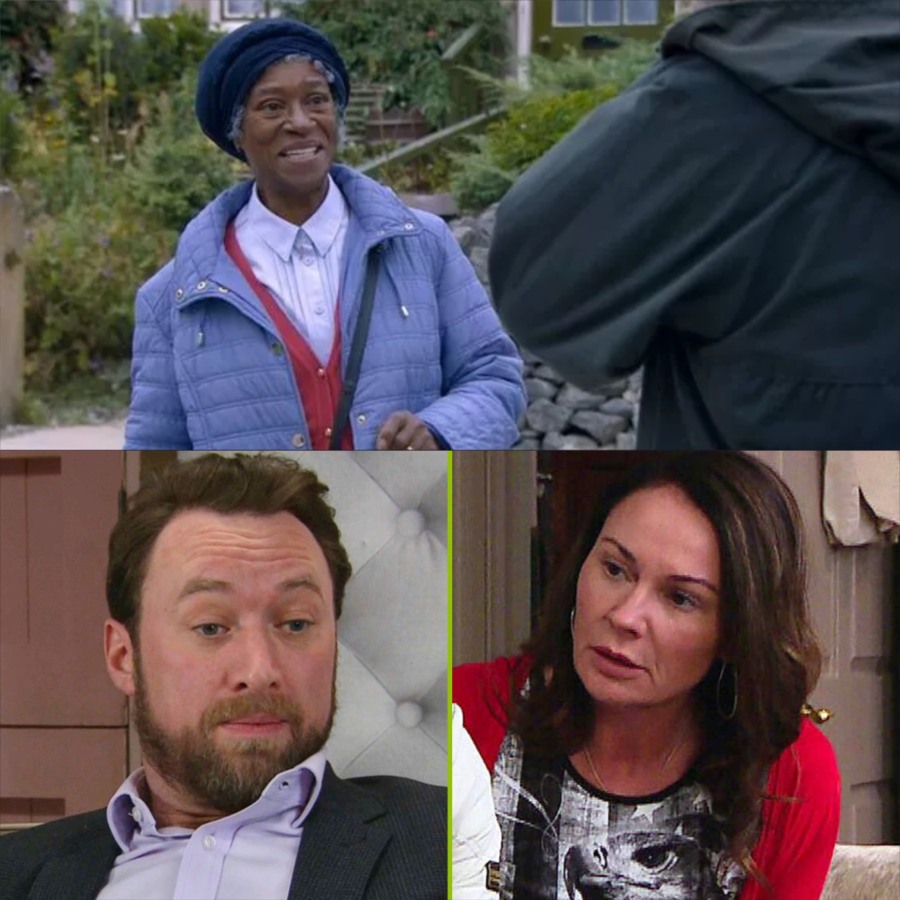 Claudette can’t bear the pressure and reveals Liam’s severe medical condition – the test results leave Chas completely stunned. –