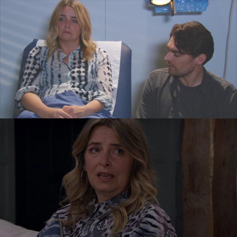 OMG! Charity bursts into tears when Chas discovers a hidden abortion appointment slip in her wallet—could this secret destroy the Woolpack? –