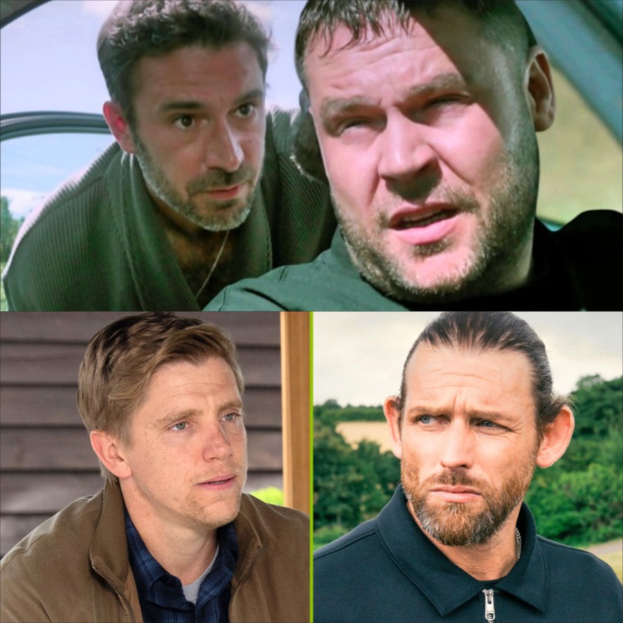 SHOCKING: Robert Sugden stands between two choices – save Aaron or protect Kev – and his decision could doom all three men. –
