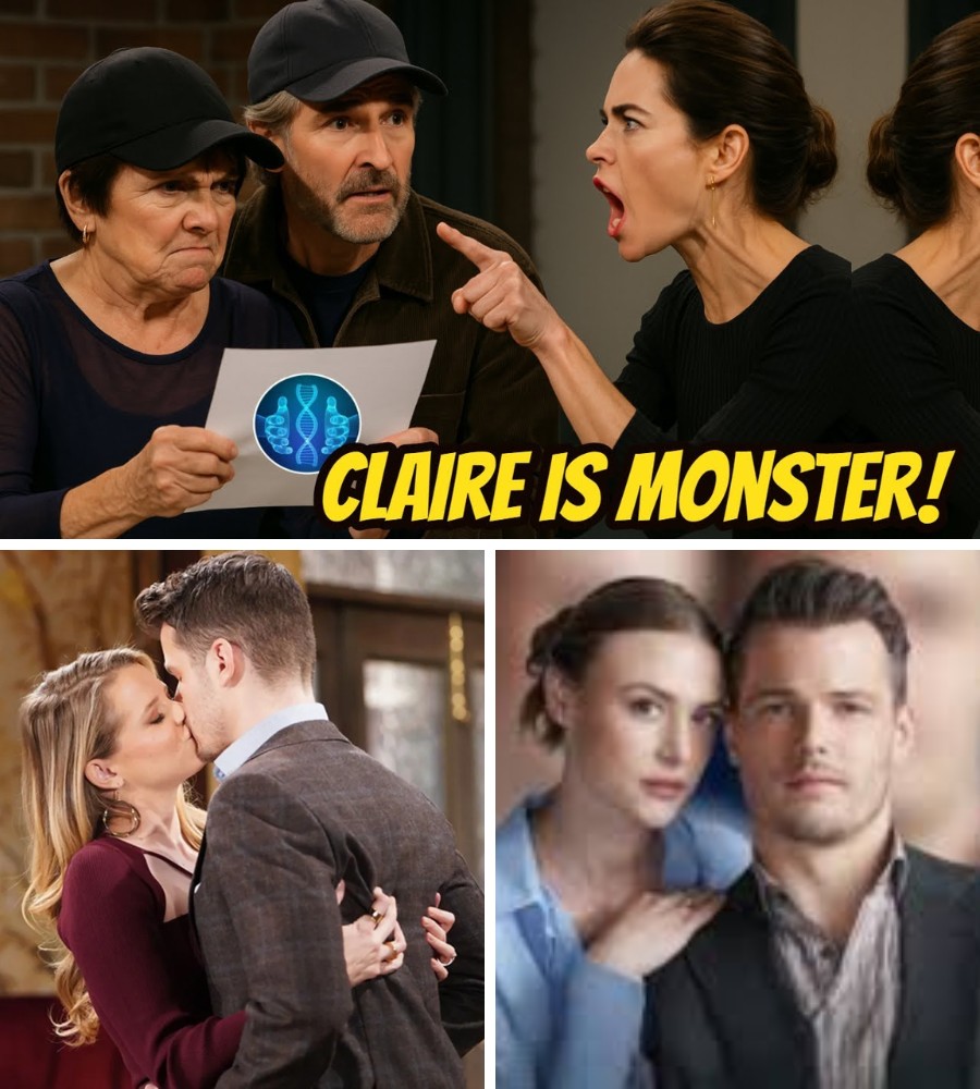 “Stop the wedding!” a voice thundered — and when the doors flew open, Victoria froze. Jordan… and Cole… were alive. Clare’s perfect life shattered in one breath.