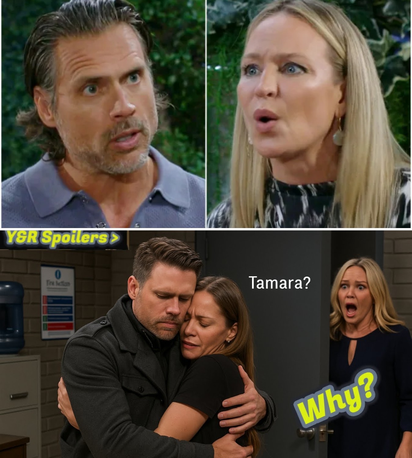 Sharon and Nick’s love story is threatened by the appearance of a mysterious woman Y&R Spoilers