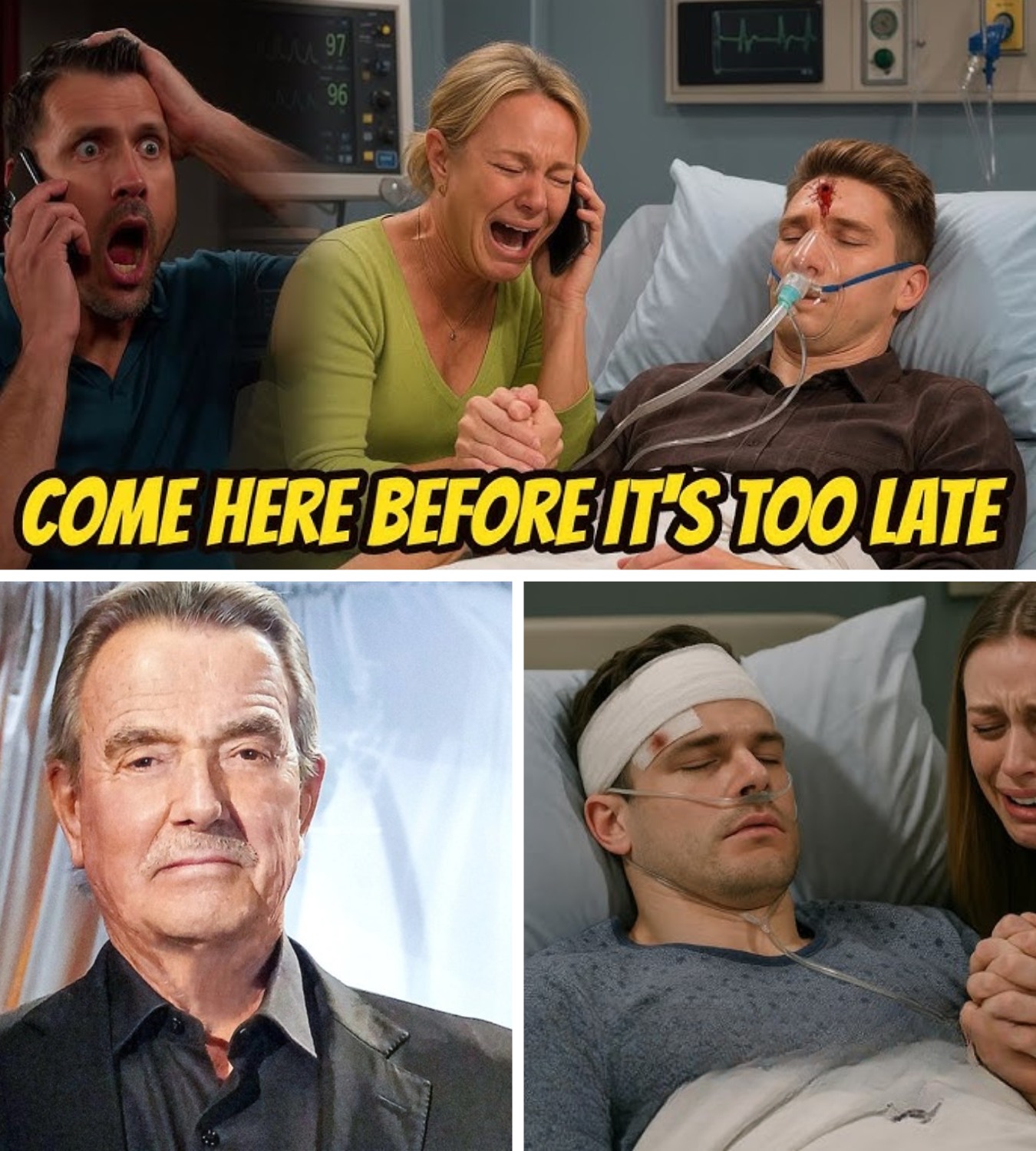 “COME HERE BEFORE NOAH DIES” – Sharon yelled into the phone scaring Nick CBS Y&R Spoilers Shock