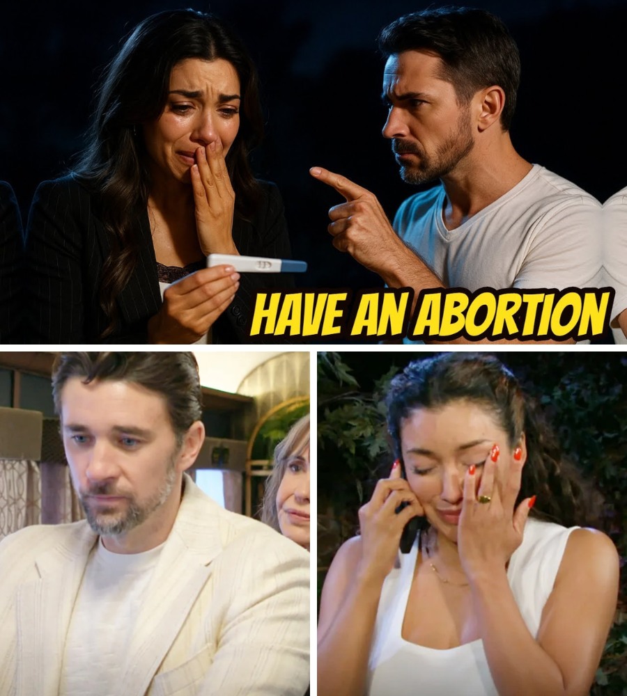 “GET ABORTION” – Cane reveals the reason why Audra broke down and cried The Young And The Restless