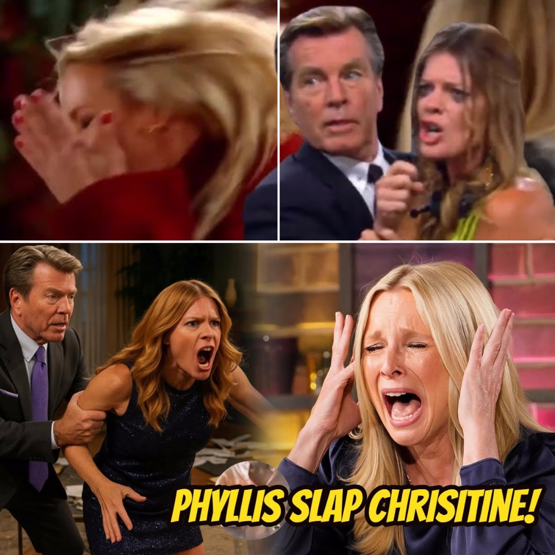 “You don’t get to rewrite my life, Christine!” Phyllis hissed — and before anyone could stop her, the slap echoed through the jazz lounge, silencing the entire room.