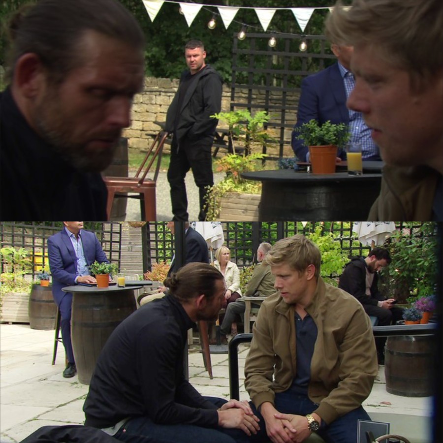 Emmerdale SHOCK: After Aaron catches him kissing Kev, Robert Sugden finally reveals the truth about their relationship: “We’re not just husband and wife…” –