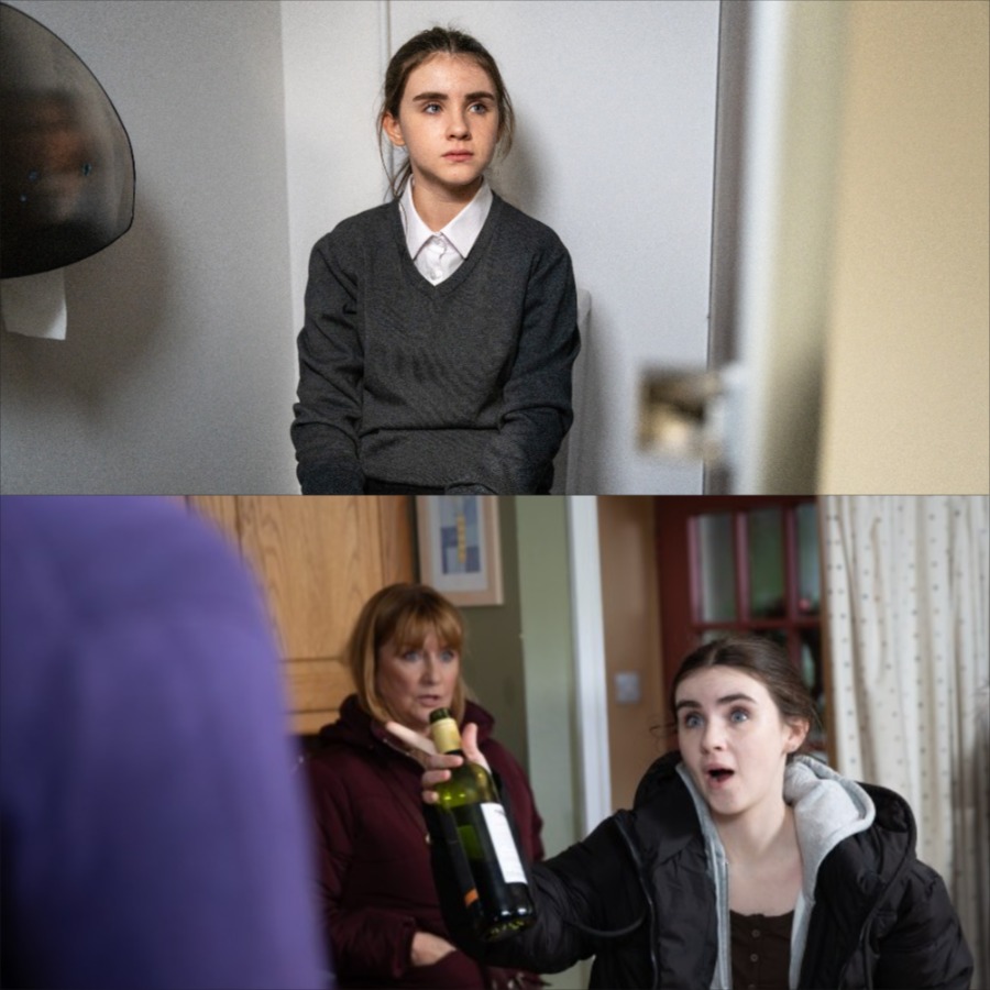 April runs away with Celia, only to find a passport naming her as “April Sugden” — everything she believed was a lie.