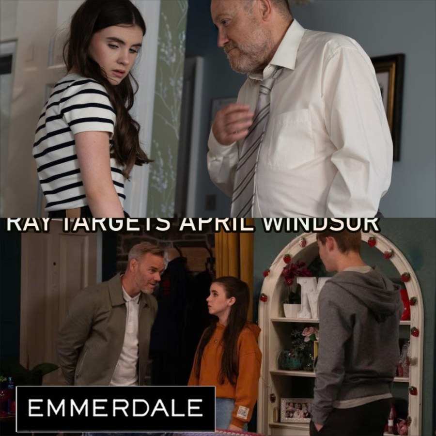 Emmerdale SHOCK: Just as April and Dylan are about to run away, they receive a terrifying video from Ray — April’s parents are in danger!