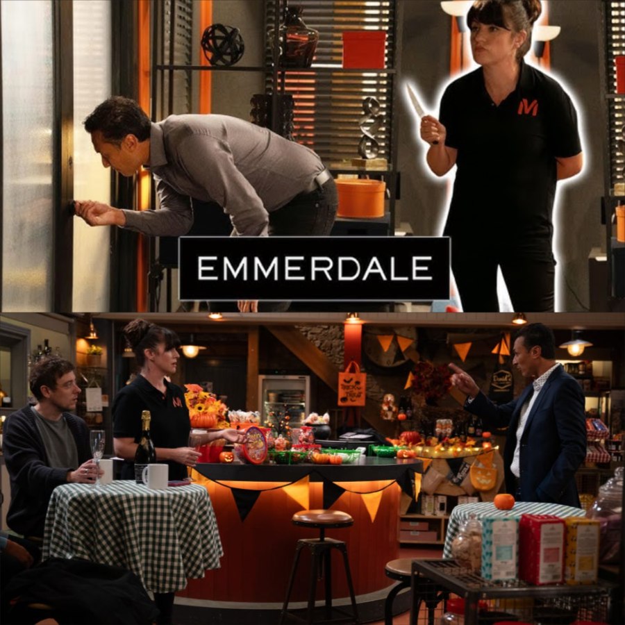 Emmerdale: Kerry and Jai get trapped in a storage room — and accidentally discover a horrifying secret… –