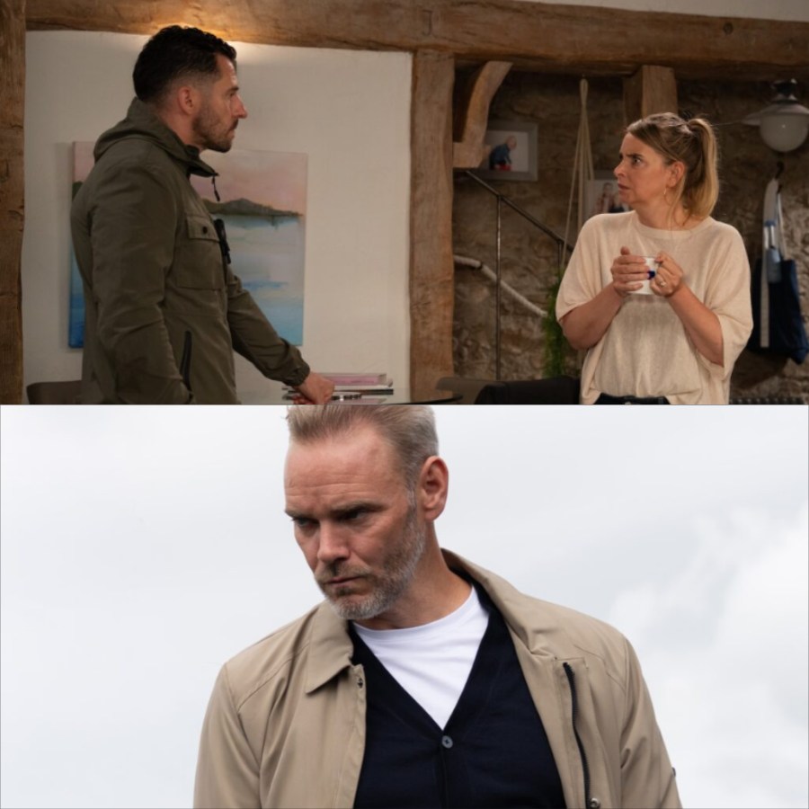 April is shocked when she takes the bag from Ray and finds a DNA test result inside, along with money and drugs.