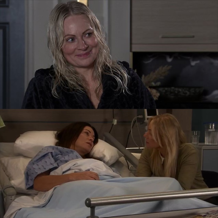 Carla from Coronation Street is in for a surprise when she takes sedatives and loses consciousness, only to find herself restrained in a chair with Lisa looming over her. – film.purextop.com