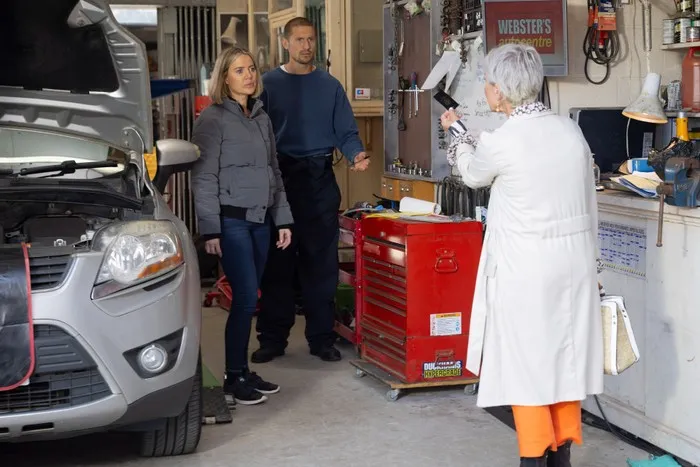 Coronation Street Preview: Abi discovers Debbie entering Carl’s vehicle, not realizing Kevin is monitoring the situation with the dashboard camer