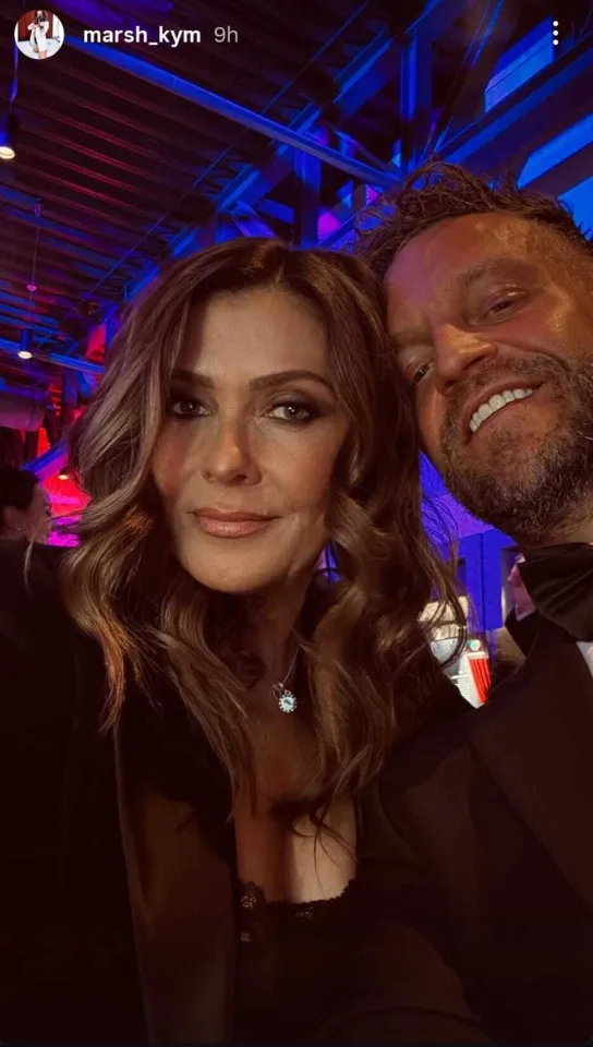 The former Coronation Street actress : KYM Marsh has gone Instagram official with her latest boyfriend – just eight months after splitting from her toyboy ‘soulmate’.