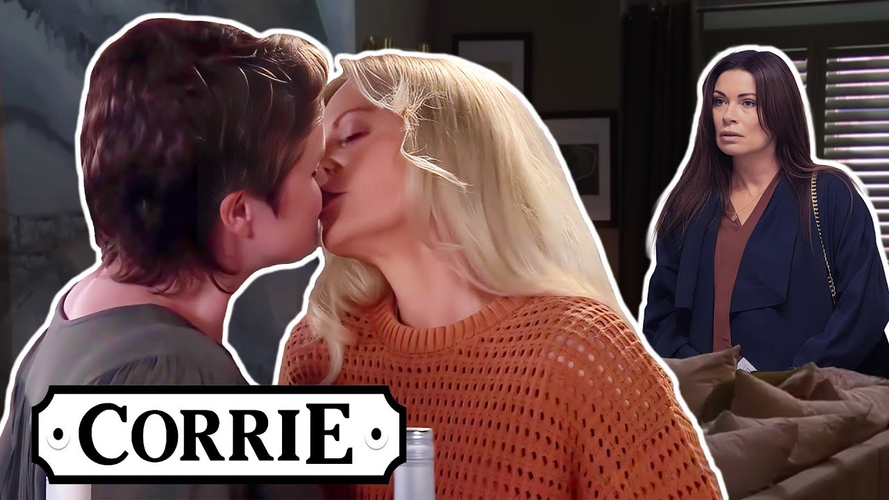 CARLA CATCHES BECKY AND LISA KISSING | Coronation Street