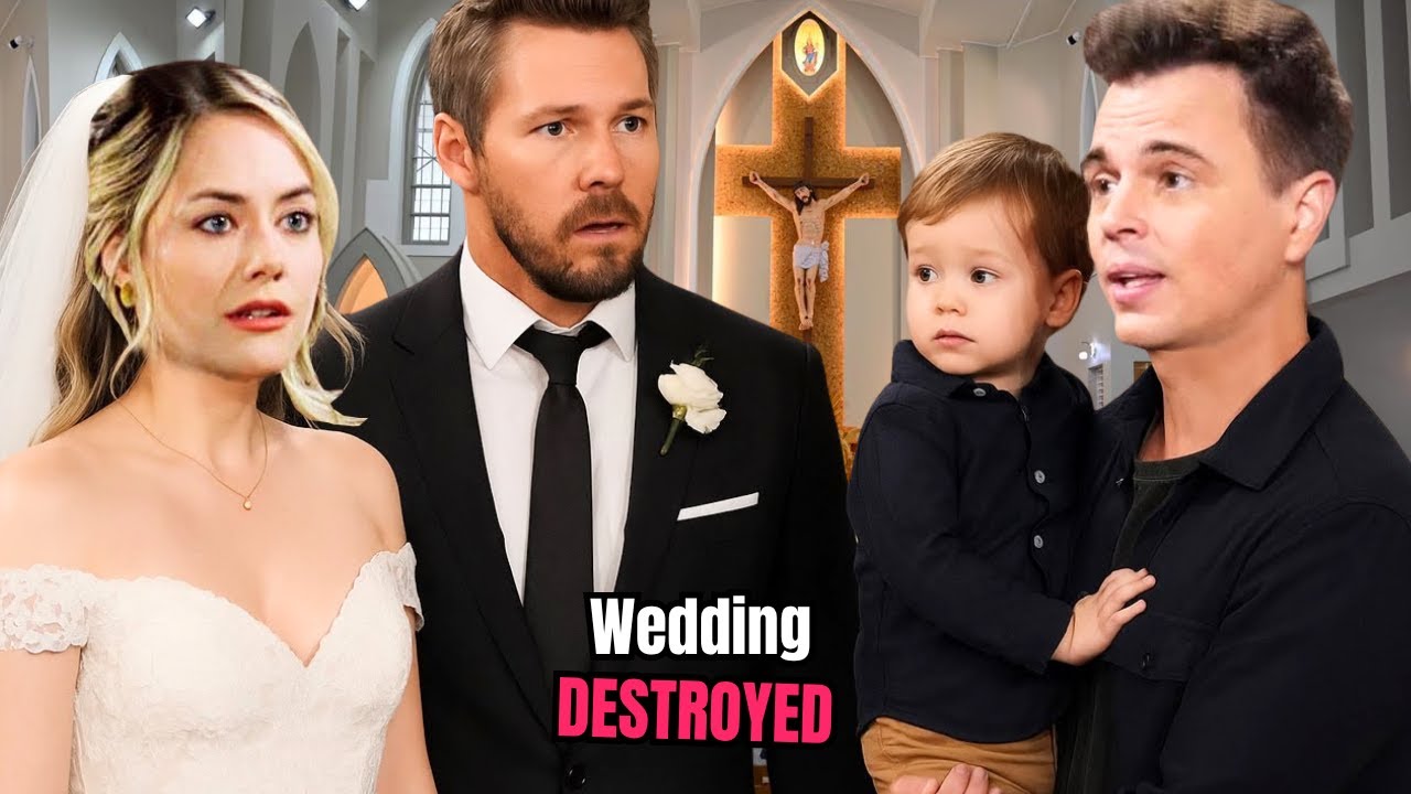 “CRUMBLES! He’s Your SON, Liam!” Wyatt’s Shocking Confession STOPS the Wedding Cold! | B&B!
