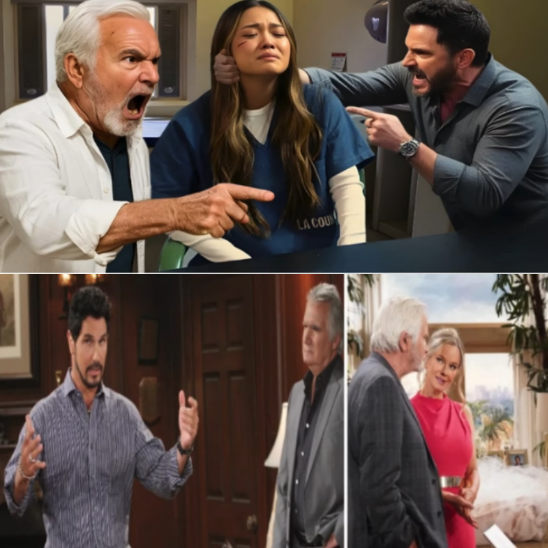 FORRESTER WAR EXPLODES! Eric Delivers Chilling Ultimatum to Bill: “Don’t Touch My Granddaughter Luna!”