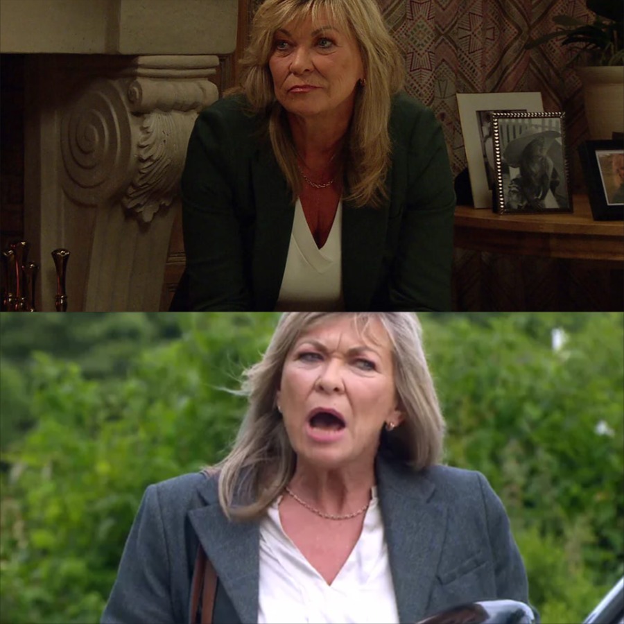 BREAKING: Kim Tate enters the courtroom, smiling: “If Joe goes to prison, I’ll be the one to reclaim the entire King empire.” –